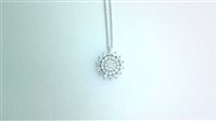 Collar Sommer Mujer Sole in Oro blanco Diamante GI-7208-72 - GI-7208-72